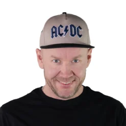 AC/DC Navy logo - Snapback Lippis