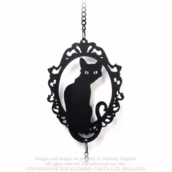 Alchemy Cat Silhouette - tuulikello