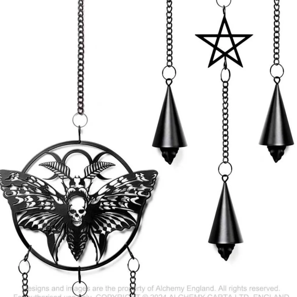 Alchemy Death's head moth - Tuulikello/koriste