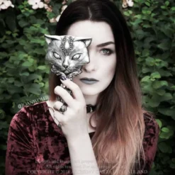 Alchemy Gothic Cat- käsipeili
