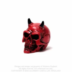 Alchemy Gothic Demon skull - Mini koriste esine
