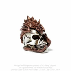 Alchemy Gothic Dragon keeper Skulls - Mini koriste esine
