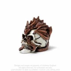 Alchemy Gothic Dragon keeper Skulls - Mini koriste esine