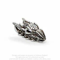 Alchemy Gothic Dragon Skull - Mini koriste esine