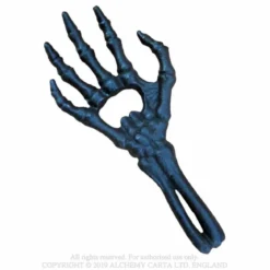 Alchemy Gothic Skeletal hand - Pullonavaaja, musta