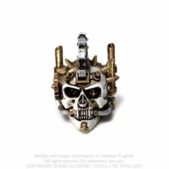 Alchemy Gothic Steamhead Skull - Mini koriste esine