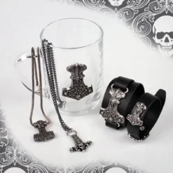Alchemy Gothic Thorshammer - Nahkaranneke