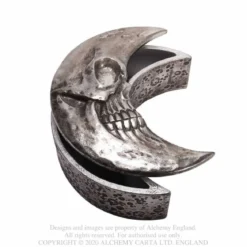 Alchemy Skull Moon - Rasia, silver