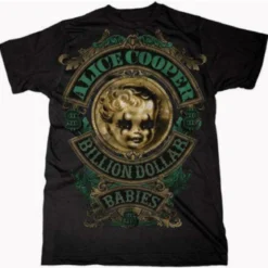 Alice Cooper Billion Dollar Baby Crest - T-paita