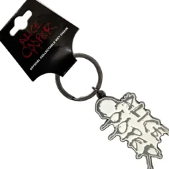 Alice Cooper Dripping Logo Silver - Avaimenperä