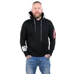 Alpha Industries Alpha - Huppari, musta