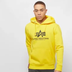 Alpha Industries Basic - Huppari, keltainen