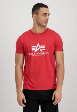 Alpha Industries Basic - T-Paita, punainen