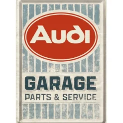 Audi - Garage - Postikortti