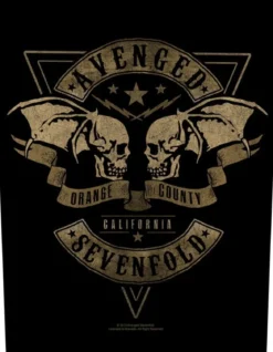Avenged Sevenfold Orange County - Kangasmerkki, selkä