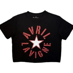 Avril Lavigne: Stencil Logo - Crop Toppi