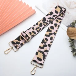 Baby pink Leopard - Olkahihna