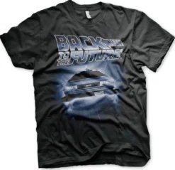 Back To The Future: Flying Delorean - T-paita