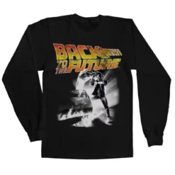 Back To The Future Poster - Pitkähihainen t-paita