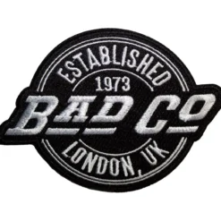 Bad Company: Est. 1973 circle logo - Kangasmerkki