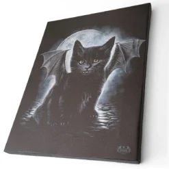 Bat Cat - Canvas Taulu, 25x19cm