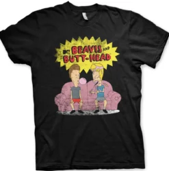 Beavis and Butt-Head - t-paita, black