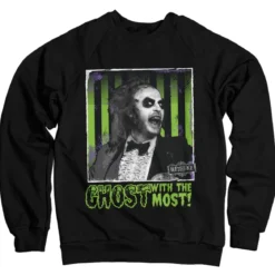 Beetlejuice Ghost With The Most - Pitkähihainen paita