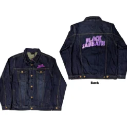 Black Sabbath Wavy Logo - Unisex Farkkutakki