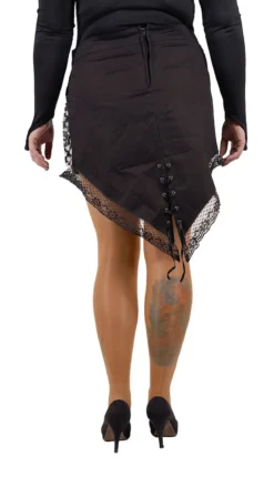 Black Tulled Lace Steampun - hame