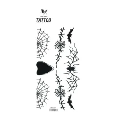 Black web - siirtotatuointi