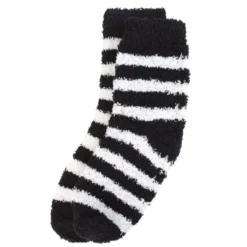 Black/white Pörrösukat arkku lahjapakkauksessa