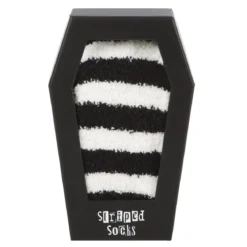 Black/white Pörrösukat arkku lahjapakkauksessa