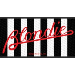 Blondie parallel lines - Kangasmerkki