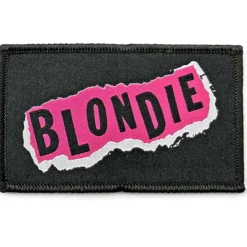 Blondie Punk Logo - Kangasmerkki