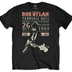 Bob Dylan Carnegie Hall '63 - T-paita