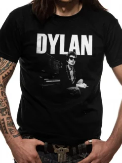 Bob Dylan Piano - T-paita
