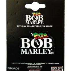 Bob Marley Logo - Pinssi
