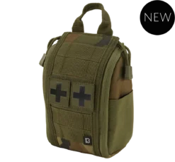 Brandit Molle First Aid Pouch Premium- lisätasku, woodland