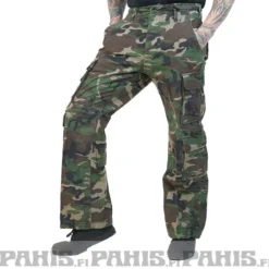 Brandit Pure Vintage reisitaskuhousut - Woodland