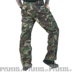 Brandit Pure Vintage reisitaskuhousut - Woodland