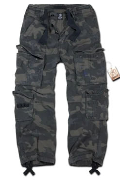 Brandit Pure Vintage Reisitaskuhousut - Darkcamo