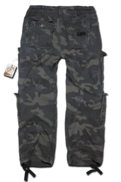 Brandit Pure Vintage Reisitaskuhousut - Darkcamo