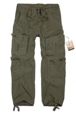 Brandit Pure Vintage reisitaskuhousut - Olive