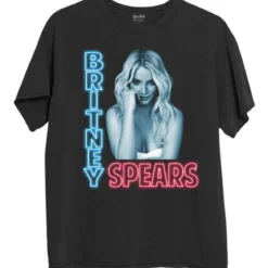 Britney Spears Neon Light - T-paita