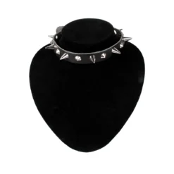 Bullet 69- Choker, Small cones Black