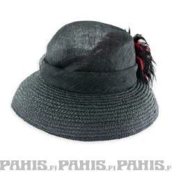 Bullet69 Hattu - Black & Red flower