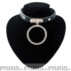 Bullet 69 1row conical and large ring - Choker