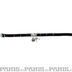 Bullet 69 1row medium cone spike and padlock - Choker