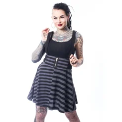 Chemical Black Slit - Naisten hame