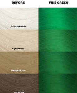 Crazy Color Pine Green - hiusväri, puolipysyvä